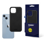 3mk Hardy Apple Silky Leather MagCase für Apple iPhone 14 Plus - Schwarz