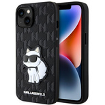 Karl Lagerfeld KLHCP14SSAKHPCK iPhone 14 6.1&quot; black/black Saffiano Monogram Choupette