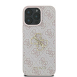 Guess 4G Big Logo Case for iPhone 16 Plus - Pink