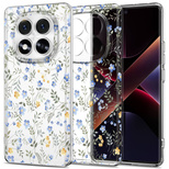 Tech-Protect FlexAir Case for Xiaomi Redmi Note 14 Pro 5G / Poco X7 5G - Daisies with Leaves