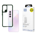 3mk Satin Armor Case+ Grüne Hülle für Samsung Galaxy A35 5G – transparent