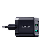 Joyroom JR-TCN01 2xUSB-A 12W 2.4A mains charger - black