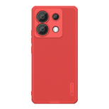 Nillkin Super Frosted Shield Pro Case for Xiaomi Redmi Note 13 Pro 5G / Poco X6 5G - Red