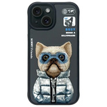 Etui Nimmy Cool&Cute 2.0 na iPhone 15 - czarne