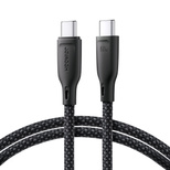 Joyroom Multi-Color Series S-A34 USB-C / USB-C PD 60W cable 1m - black