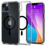 Spigen Ultra Hybrid Mag Case mit MagSafe für iPhone 14 Plus – Transparent und Schwarz