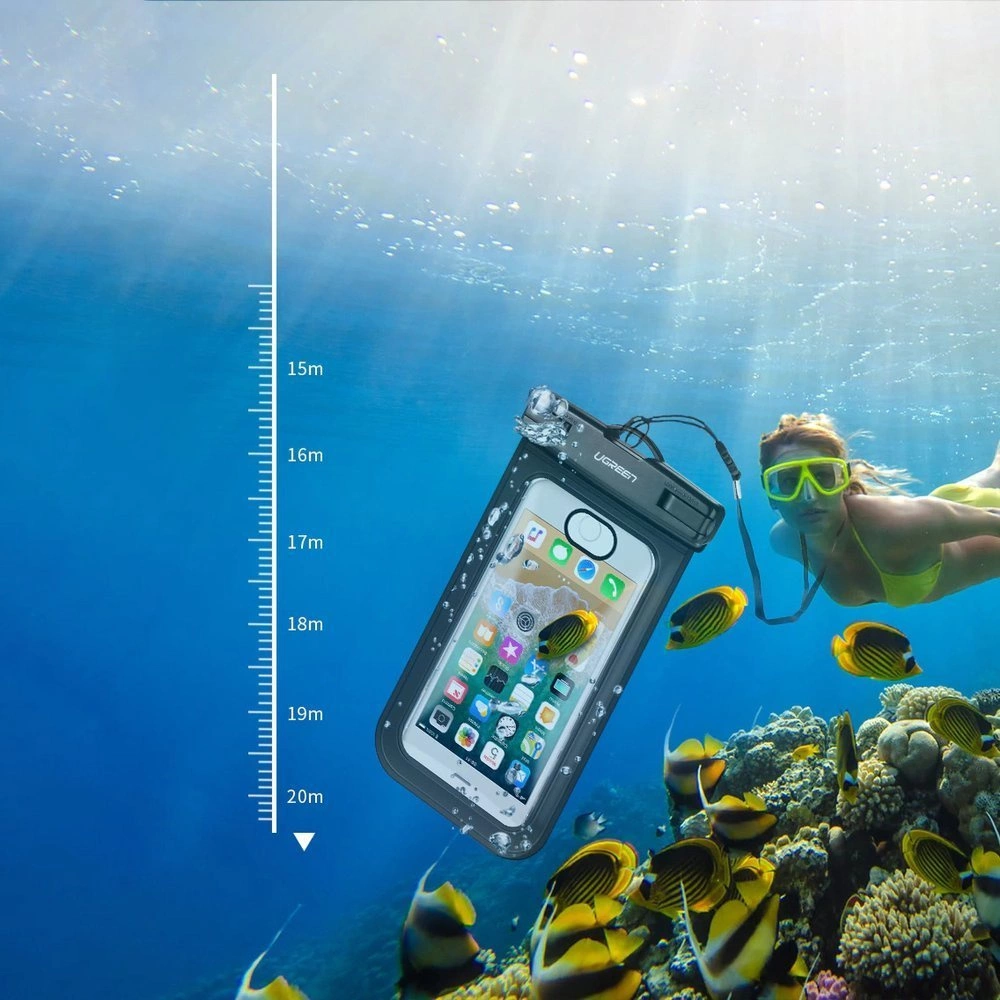 Diving with the Ugreen LP186 waterproof case