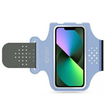 Tech-Protect M1 sports armband universal for smartphones up to 6.8&quot; - blue