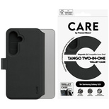 CARE by PanzerGlass Feature Tango 2in1 Wallet Case for Samsung Galaxy S25 - Black