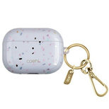 Etui Uniq Coehl Terrazzo na AirPods Pro 2 - piaskowe