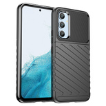 Thunder Case Hülle für Samsung Galaxy A54 5G Silikon Armor Case schwarz