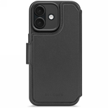 Decoded Leather Detachable Wallet MagSafe case for iPhone 17 - black