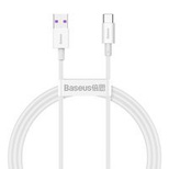 Baseus Superior Kabel USB - USB Typ C 66 W 6A 1 m Weiß (CATYS-02)