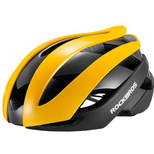 Rockbros 10110004006 bicycle helmet, size M - yellow and black