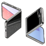 Spigen Airskin Glitter Hülle für Samsung Galaxy Z Flip 6 – transparent