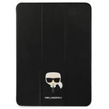 Karl Lagerfeld KLFC12OKHK iPad 12.9" Pro 2021 Book Cover czarny/black Saffiano Karl Head