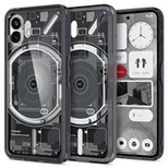 Spigen Ultra Hybrid Case for Nothing Phone 2 - Dark Gray (Zero One Pattern)