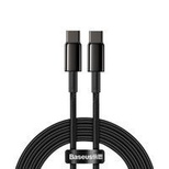 Baseus CATWJ-A01 USB-C - USB-C PD QC cable 100W 5A 480Mb/s 2m - black