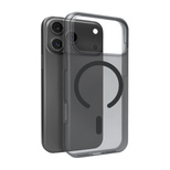 Puro Daylight Magsafe-kompatible Silikonhülle für iPhone 17 Pro Max – durchscheinendes Schwarz
