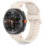 Tech-Protect Silikonarmband für Samsung Galaxy Watch 40/44/46 mm - Beige