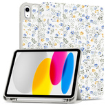 Tech-Protect SC Pen Case für iPad 10,9&quot; 2022 (10. Gen.) / 11&quot; 2025 (11. Gen.) – Gänseblümchen mit Blättern