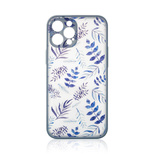 Design Case Cover für Samsung Galaxy A13 5G Flower Cover Dunkelblau