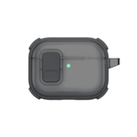 AmazingThing Titan Pro Mag Hülle, transparent, für AirPods Pro 3 - Schwarz