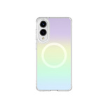 AmazingThing Minimal Mag Case mit Magnetring für Samsung Galaxy S25 Edge - Schillernd