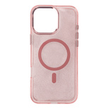 Glitter Case MagSafe for iPhone 16 Pro Max - pink with glitter