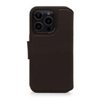 Decoded Detachable Wallet Case Leather with MagSafe with Flip for iPhone 14 Pro Max - Brown