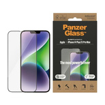 PanzerGlass Ultra-Wide Fit Antibakterielles gehärtetes Glas mit Positionierer für iPhone 14 Plus / 13 Pro Max