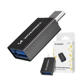 Adapter Wozinsky W10GY1S USB-C - USB-A 3.2 10Gb/s - czarny