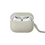 Uniq Lino-Hülle für AirPods Pro 2 – Beige