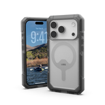 UAG Trooper MagSafe Case für iPhone 17 Pro - Transparent Schwarz