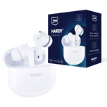 Kabellose Kopfhörer mit ANC 3mk HARDY LifePods Pro - weiß