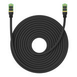 Baseus fast RJ45 cat. network cable. 8 40Gbps 20m braided black