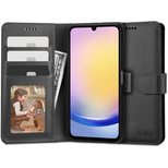 Tech-Protect Wallet-Hülle für Samsung Galaxy A25 5G – Schwarz