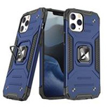 Wozinsky Ring Armor Case Kickstand Tough Rugged Cover for iPhone 13 mini blue