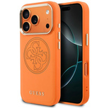 Guess Perforated 4G MagSafe Case for iPhone 17 Pro Max - Orange