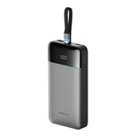 Powerbank Cuktech LPB252N 120 W 25000 mAh z wbudowanym kablem USB-C - szary