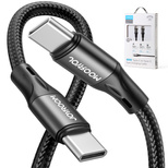 Joyroom S-2030N1-60 USB-C / USB-C PD Cable 60W 3A 2m - Black