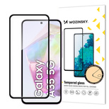 Wozinsky Full Glue Tempered Glass für Samsung Galaxy A35 mit schwarzem Rahmen