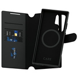 CARE by PanzerGlass Feature Tango 2in1 Wallet Case für Samsung Galaxy S24 Ultra - Schwarz