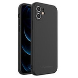 Wozinsky Color Case Silikon Flexible Strapazierfähige Hülle iPhone SE 2022 / SE 2020 / iPhone 8 / iPhone 7 Schwarz