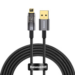 [RETURNED ITEM] Baseus Explorer Series cable USB - Lightning 2.4A 2 m black (CATS000501)