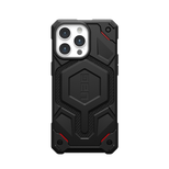 UAG Monarch Pro case with MagSafe for iPhone 15 Pro Max - black kevlar