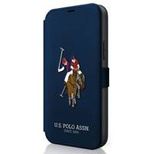 US Polo USFLBKP12LPUGFLNV iPhone 12 Pro Max 6,7" granatowy/navy book Polo Embroidery Collection