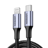 Ugreen US304 60761 Lightning - USB-C 2.0 MFi cable 2 m - gray