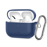 Tech-Protect Silikon-Hakenhülle für AirPods Pro – Marineblau