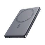 Powerbank Joyroom JR-PBM08 5000mAh 20W ultra-thin with inductive charging - gray